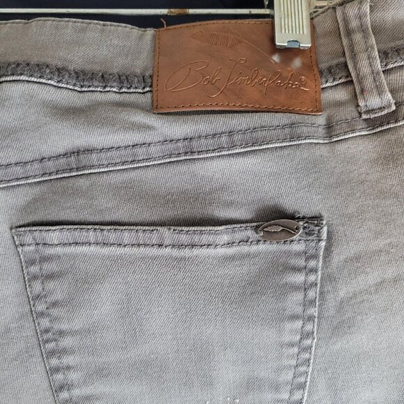 Bob Timberlake Women's Size 10 Designer Jeans Gray - Picture 8 of 9